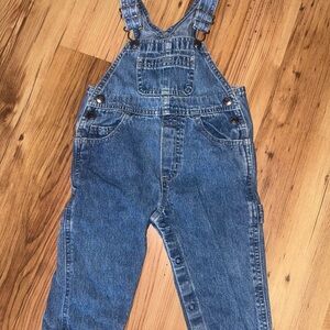 Denim baby overalls. Worn once ! No stains 18 Months